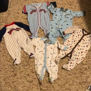 3 Months jammies lot